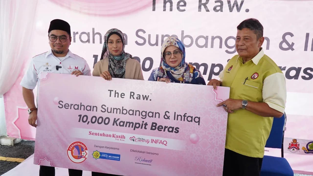 The Serahan Sumbangan & Infaq rice donation